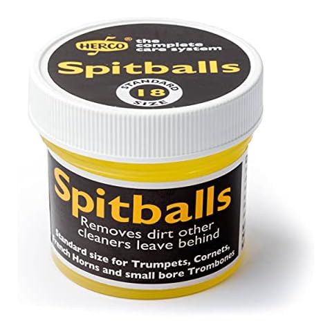 Herco HE185 Spitballs (x18) for brass maintenance Cover