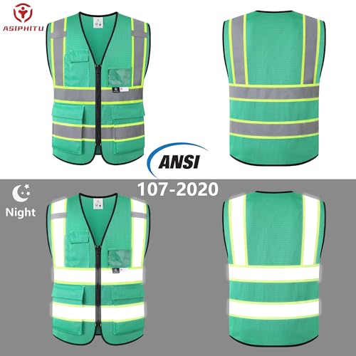 Image of Safety Vest for Men Women Reflective Construction Vest
