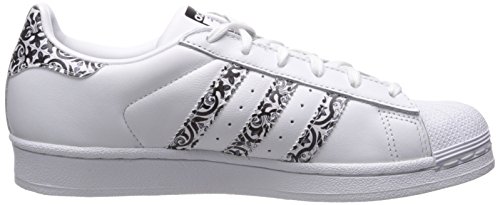 Image of adidas Originals Women's Superstar Sneaker, White /Core Black /White, 5.5