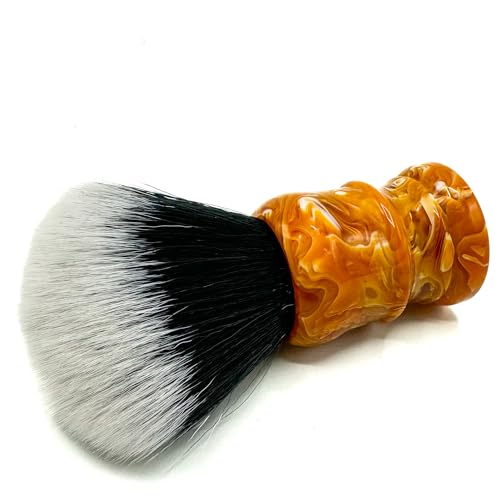 Parker Safety Razor, Escova de barbear sintética ultra macia THE SOLAR STORM com suporte