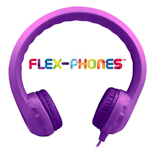 Hamiltonbuhl Kid's Durable Flex-Phones Foam Headphones Kindergarten Purple (Kids-Ppl), Kids-Purple #TOP4