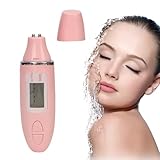 Natudeco Facial Skin Analyzer Skin Tester Portable Water Oil Detector Pen with Digital LCD Display Skin Moisture Meter for Home Beauty Salon SPA Care