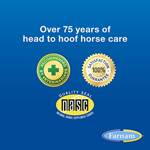 Farnam Sand Clear For Horses Natural Psyllium Crumbles, Veterinarian Recommended To Support The Removal Of Sand & Dirt From The Ventral Colon, 3 Lbs., 9 Scoops #TOP5