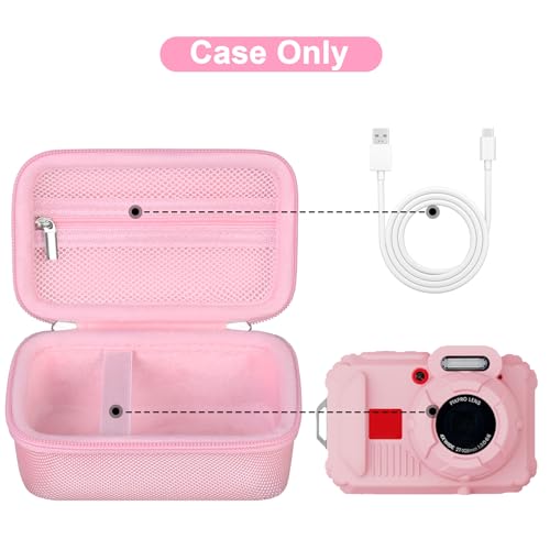 Funda rígida para cámara digital Kodak PIXPRO WPZ2 rosa miniatura 2