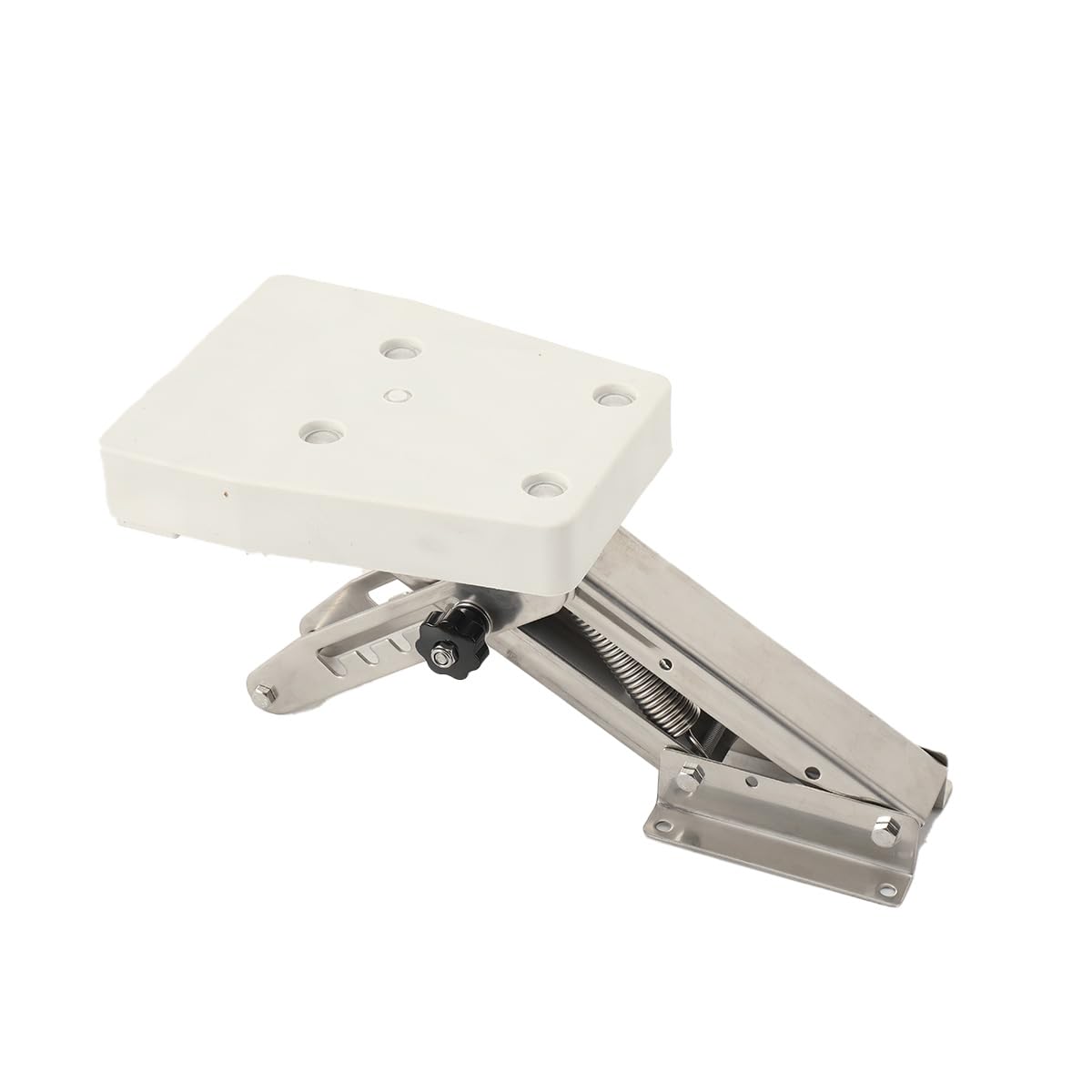 Outboard Motor Stand Boat Motor Brackets Stainless Steel Auxiliary Outboard Motor Bracket for 2 Stroke Motors 7.5 to 20 Speedboats Ships and Marine
