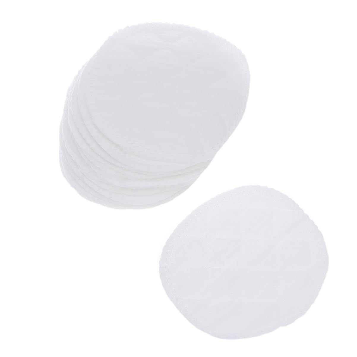 MERRYHAPY 20pcs Stay Dry Nursing Pads Washable Cotton Reusable Breast Feeding Pads Leakproof Feeding Rounds for Women