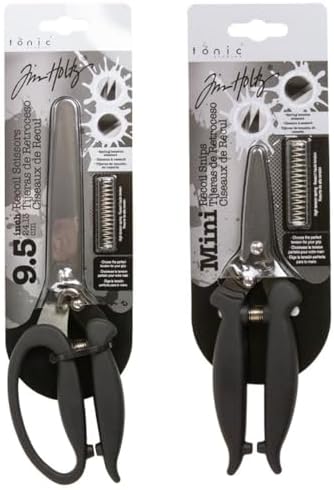Tonic Studios - Tim Holtz - Recoil Scissors and Mini Recoil Snips Bundle TTS5386e & TTS5385e May 2024 release image 3