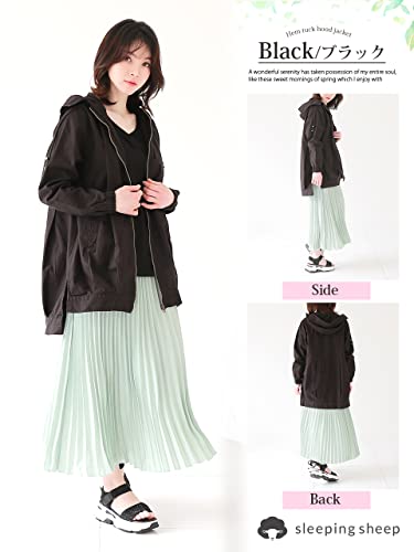 Sleeping Sheep コットンフードジャケット 4L ベージュ