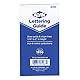 Alvin, AL666, Beschriftungsanleitung und Lineal-Vorlage – 3,88 L x 2,38 H