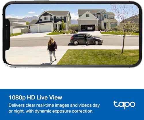 Image of Tapo SolarCam 1080p Outdoor Wireless Security Camera, Battery Power with Solar, Person Detection, Subscription-Free Local Storage /Optional Cloud, Works with Alexa & Google Assistant, C402 KIT(3-Pack)