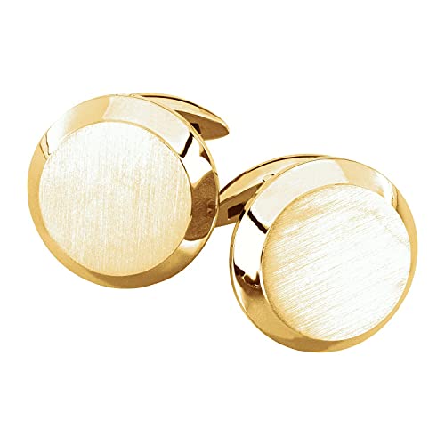 Gemelos para hombre en oro amarillo 14K