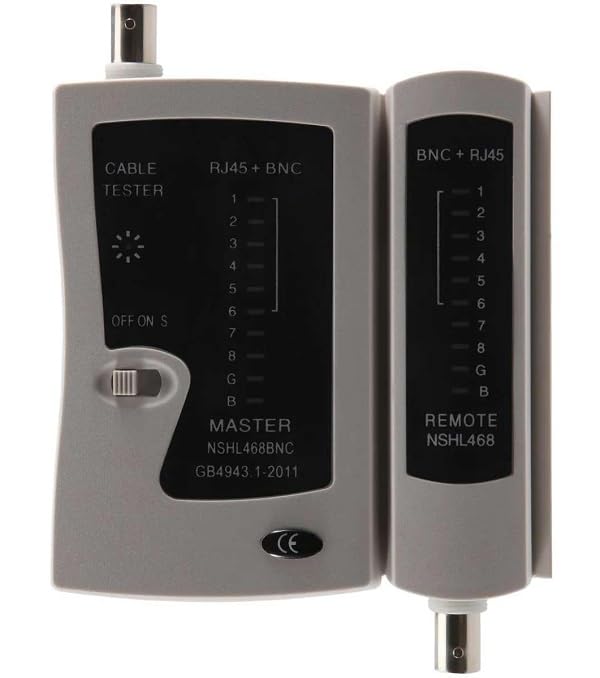 Ethernet Cable Tester for RJ45 & BNC Network Diagnostics - Fast, Accurate LAN & Coax Signal Testing Tool-image-0
