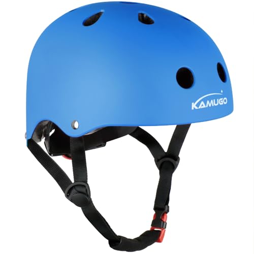 KAMUGO Toddler Bike Helmet, Kids Helmet for Girls Boys Ages 2-8 Years,Toddler Adjustable Helmet Suitable for Bicycle Skating Scooter Multi-Sports