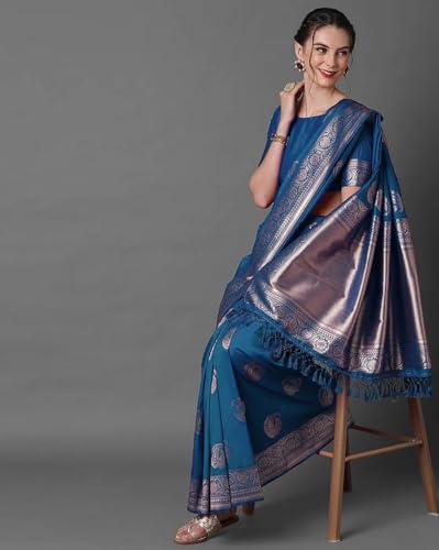 Image of GRECIILOOKS Saree | Women Saree | Saree for women latest design | Saree | Saree for Women | Silk Saree | Banarasi Saree