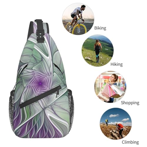 Bolso cruzado tipo mochila para senderismo y viaje miniatura 6