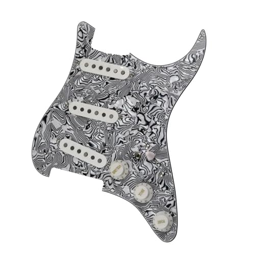 Micros pickguard SSS Alnico 5 guitare électrique pour s'entraîner à la maison