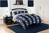 NCAA Uconn Huskies 'Rotary' Queen Bed In a Bag Set, orange, Queen