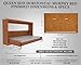 Queen Size DIY Murphy Bed Hardware Kit – Horizontal Wall bed for Space-Saving -Budget-Friendly DIY Setup -Made in USA-Hide Away Design with Horizontal Murphy Bed Queen - Bed Lift Mechanism - Pull Down
