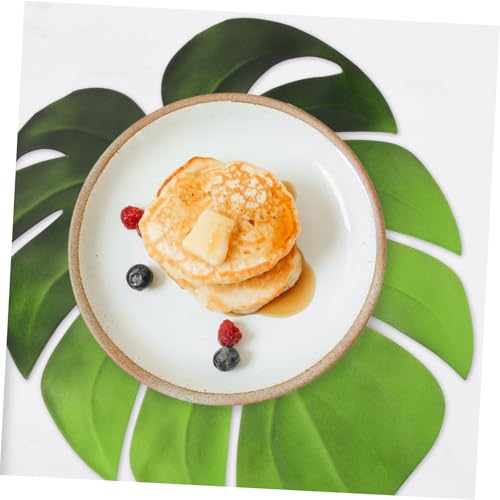 Placemats Monstera Artificielle LABRIMP set de table lot de 6 lavable vert