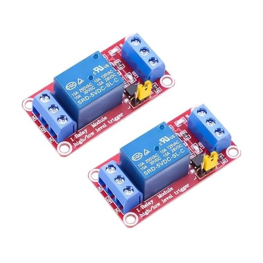 2 Pezzi Modulo Relè 5V 1 Canale, Relè DC 5V a Canale Singolo con Accoppiatore Ottico, Supporta Trigger di Livello Alto e Basso, Scheda di Commutazione per Automazione Domestica, Progetti Elettronici