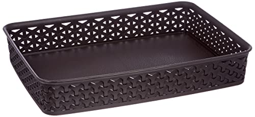 Curver 00095-210-00 Office Körbchen My Style A4, dunkelbraun