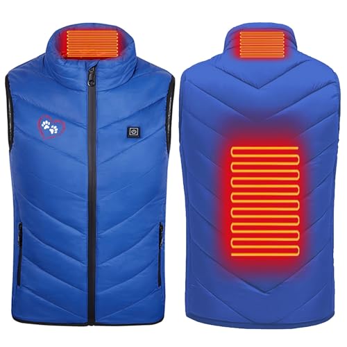 2025 New Kids Heated Gilet Boy Girl Heated Vest with 3 Adjustable Temperature USB Charging Heat Waistcoat Body Warmer