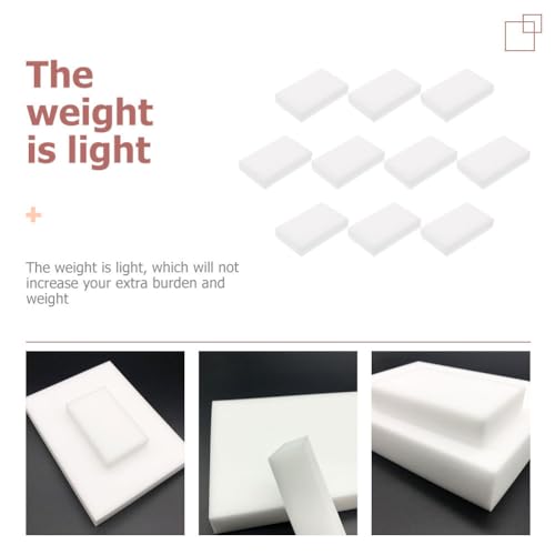 Image of Healifty Needle Felting Sponge Block 10Pcs Soft Foam Pads for DIY Crafting Needle Felting Mat Tool 3.93X2.36X0.79 Inches Lightweight Felt Supplies for Kids and Beginners