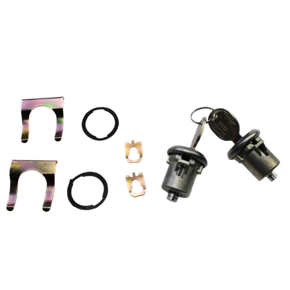 Hywmcunck Onecolor Pair Door Lock Cylinders With 2 Retainers Gaskets Compatible With Listed 5070006