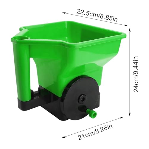 Distribuidor portátil ergonómico para césped y fertilizantes miniatura 7