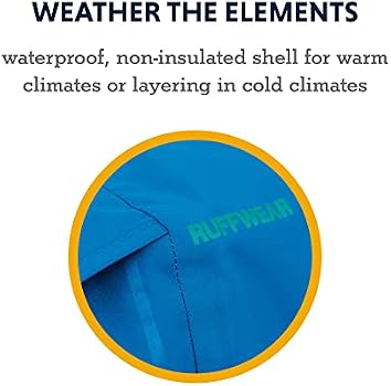Ruffwear Sun Shower Jacket Blue Dusk, L