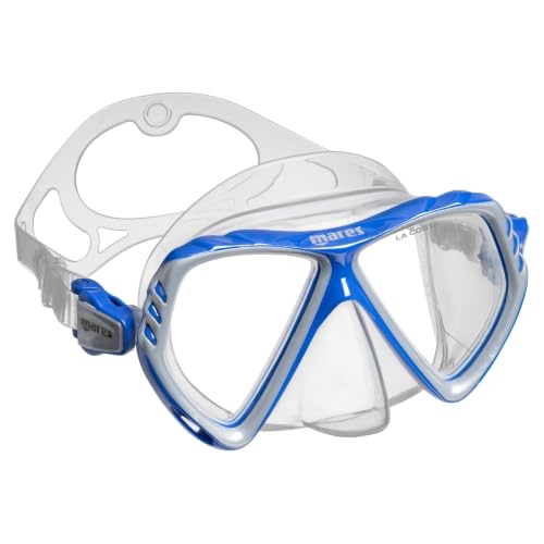 Kit de máscara de tubo para adultos con snorkel dry top y gafas de vidrio templado 3