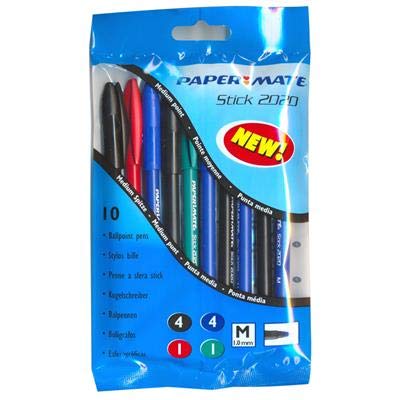 Balpen Papermate STICK 2020 ASSORTI