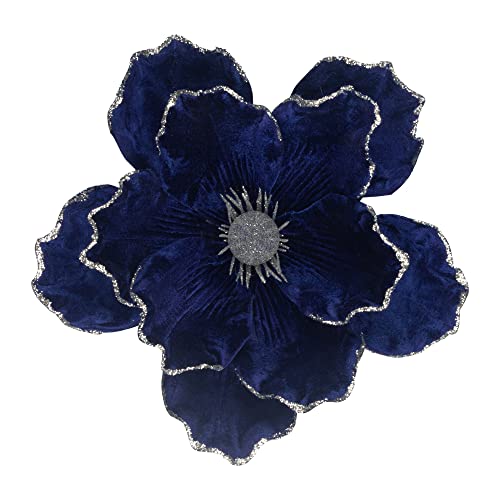 KI Store Blue Velvet Magnolia Flowers