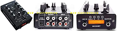 Ibiza MIX500BT 2-kanaals DJ-mengpaneel met bluetooth-interface, USB-poort en een geïntegreerde mediaspeler. - Image 4