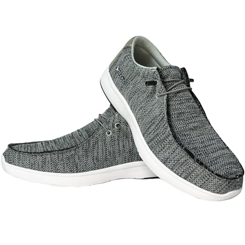 Pyramid Men’s Path Lite “Hey Bro” Slip-On Knit Bowling Shoes - Lightweight Seamless Design, Athletic Fit, Breathable Knit Upper, Universal Slide Soles4