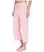 Jockey Women's Printed Cotton Capri Pant
