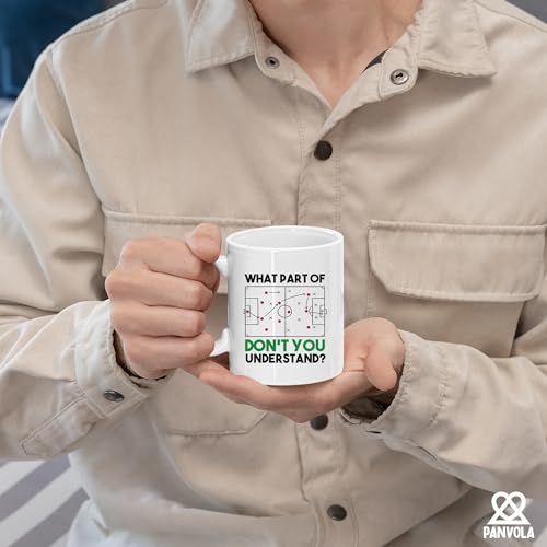 What Part Of Donât You Understand Soccer Player Gifts For Coach Soccer Lover Gifts For Men Husband Boyfriend Brother Ceramic Mug 11 oz (White) - Image 7