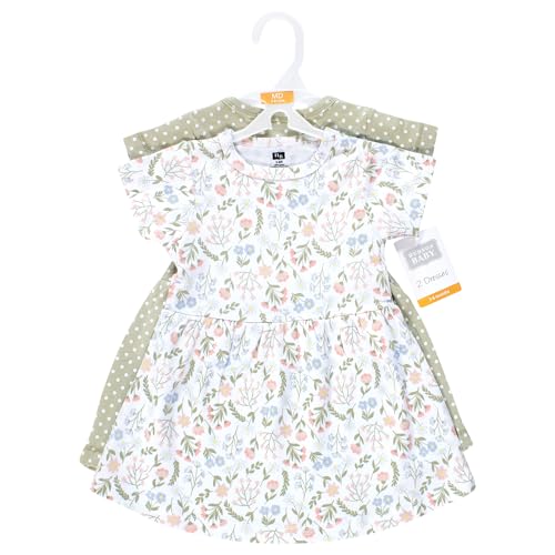 Image of Hudson Baby Girls Cotton Dresses
