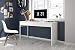 Habitdesign Mesa Escritorio con 2 Cajones, Mesa de Despacho, Mesa de Oficina,...