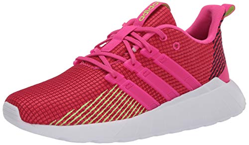 adidas Kids Unisex's Questar Flow Running Shoe, Shock red/Shock Pink/Signal Green, 3 M US Little Kid