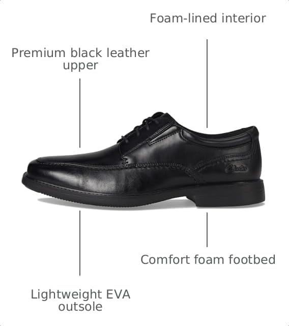 Image of Clarks Men's Dresslite Ace Lace-Up Oxford