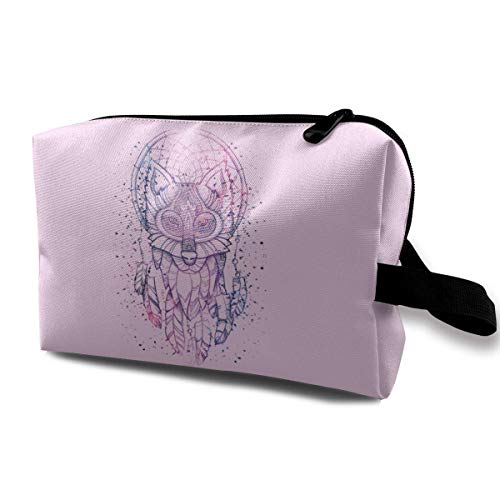Preisvergleich Produktbild Traumfänger Wolf Travel Makeup Bag Kosmetiktaschen
