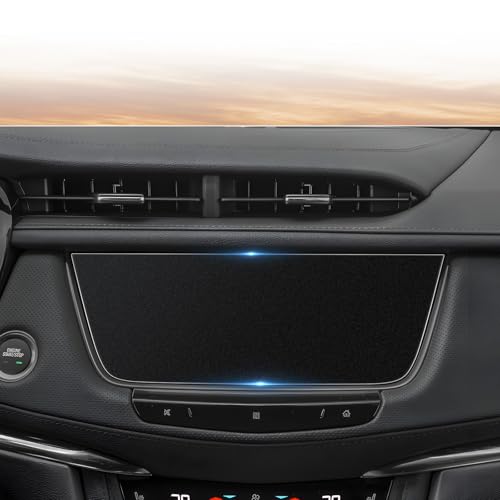 Protection d'écran mate Cadillac XT5 XT6 verre trempé tactile 8 pouces