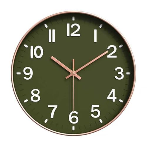 Wall clocks battery operated, 12�h large wall clock for living room Bedroom Classroom decor, Kitchen clock, Modern wall clock, No