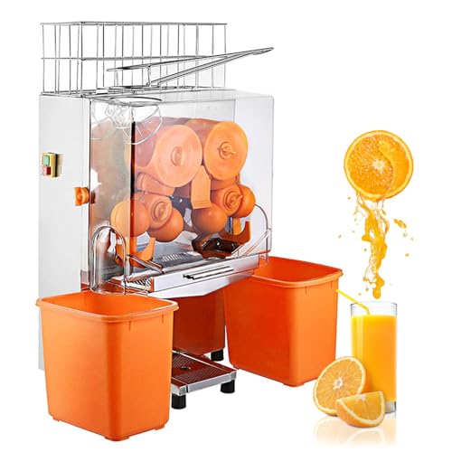 Exprimidor de Naranja eléctrico, exprimidor Comercial de cítricos, máquina automática para Hacer jugos y Bebidas.
