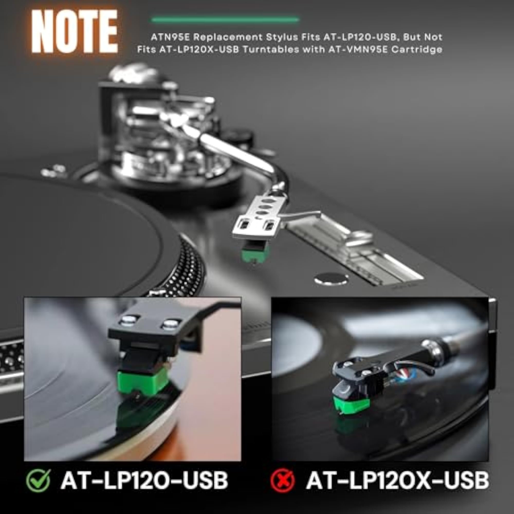 ATN95E Record Needle Replacement