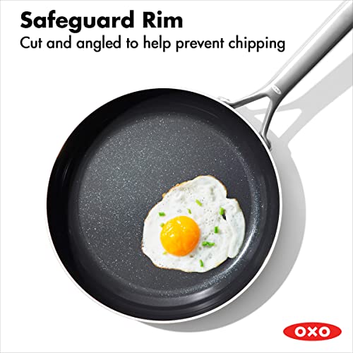 OXO Mira Tri-Ply Stainless Steel PFAS-Free Nonstick, 10" Frying Pan Skillet, Induction, Multi Clad, Dishwasher and Metal Utensil Safe by OXO - Image 2