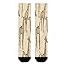 FekiLoot Hand Drawn Giraffes Compression Socks Cozy Soft Support Socks Fashion Breathable Knee High Tube Socks for Adult