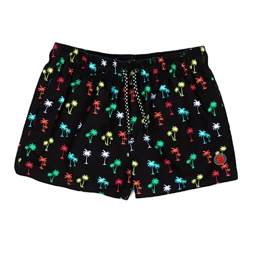 ALPHADVENTURE - Bañador Niño, Ideal para el Verano, la Playa y la Piscina Bañador Niño Natación Kolorpalm - Tallas Desde los 6 a los 14 años, Color Negro.