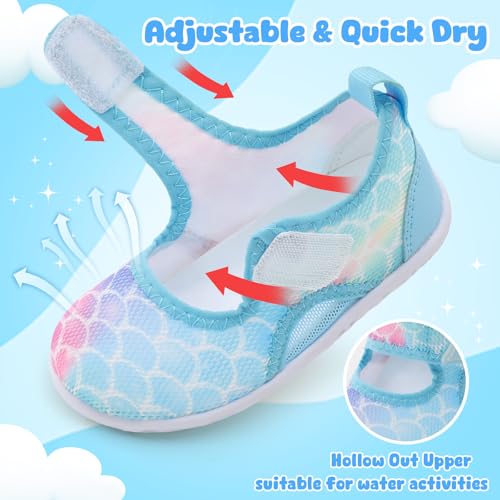 Image of Centipede Demon Toddler Water Shoes Boys Girls Swim Aqua Socks Barefoot Kids Water Sandals Quick Dry Breathable Lightweight for Beach Pool Waterpark